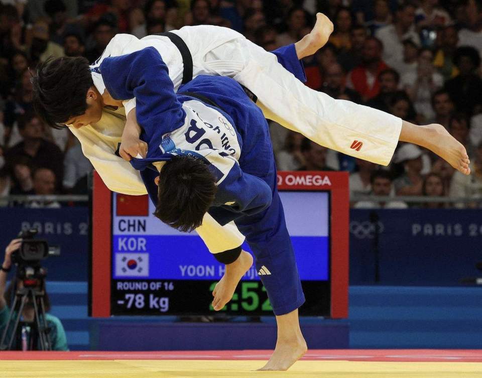 柔道女子公斤级：鲁胜帆成功夺冠